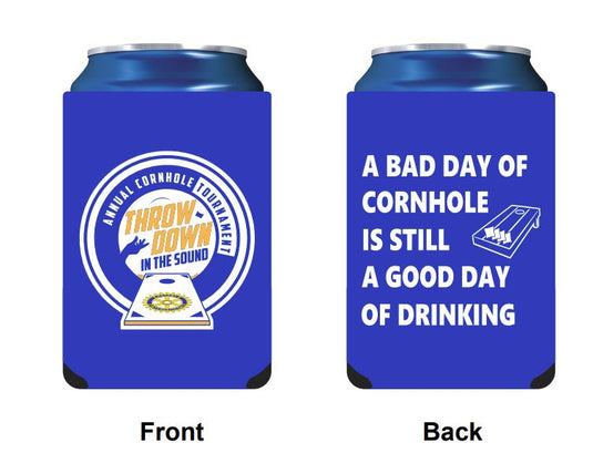 Throwdown Cornhole Drink Koozie