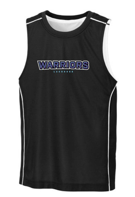 Warriors Lacrosse Youth Reversible Mesh Sleeveless Tee