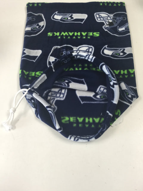 Load image into Gallery viewer, Seahawks Football Fleece Helmet Bag 14&quot;x17&quot; New
