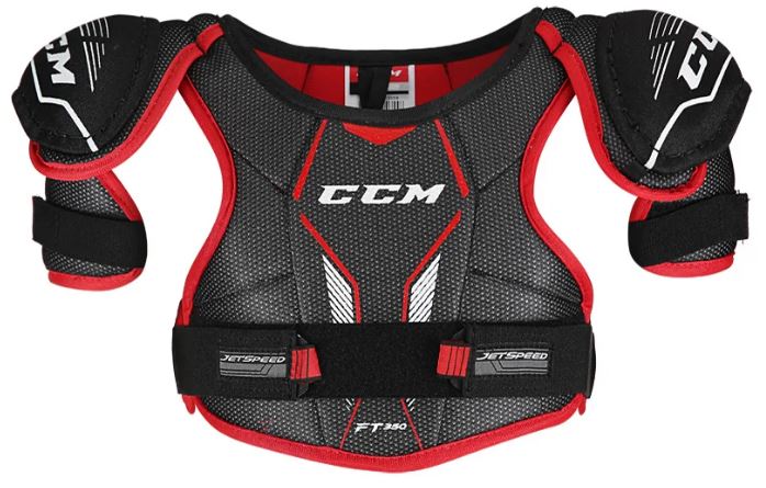 Load image into Gallery viewer, CCM Jetspeed FT350 Youth Size Small New Hockey Shoulder Pads
