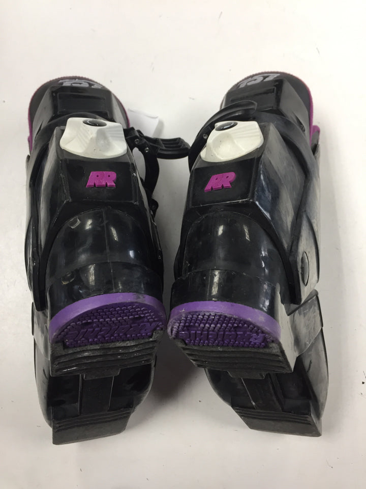 Load image into Gallery viewer, Raichle 351 Black/Purple Size 282mm Used Downhill Ski Boots
