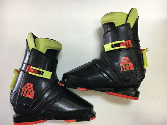 salomon group ski boot Used Salomon Team Black/Yellow/Red Size 24.5 Downhill Ski Boots