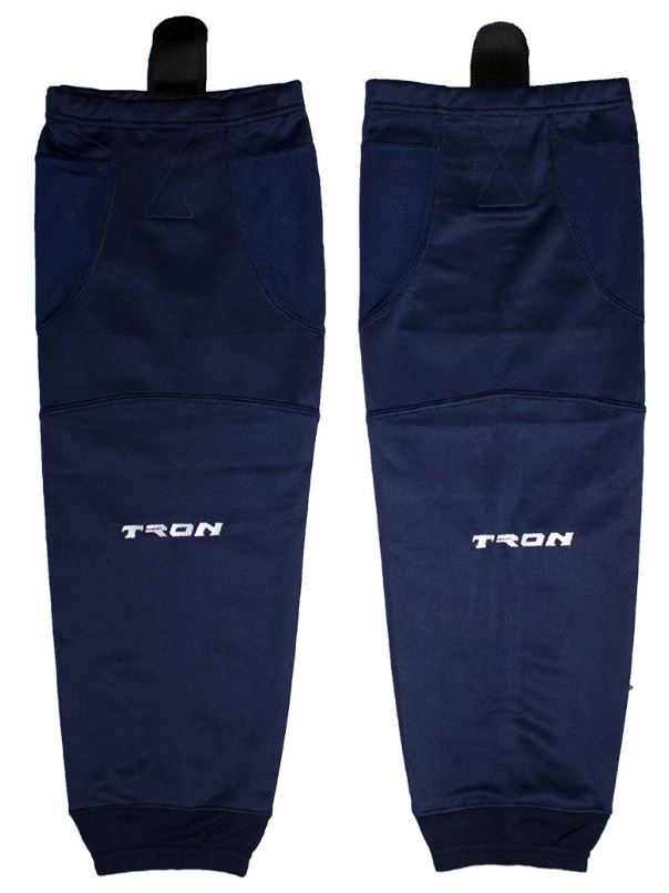 Tron SK100 Dry Fit Navy Size 22" New Hockey Socks