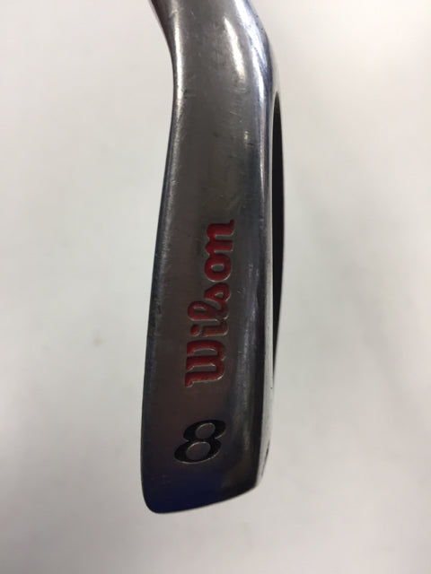 Wilson Fat Shaft RH 8 Iron Used Stiff Flex Steel Golf Iron