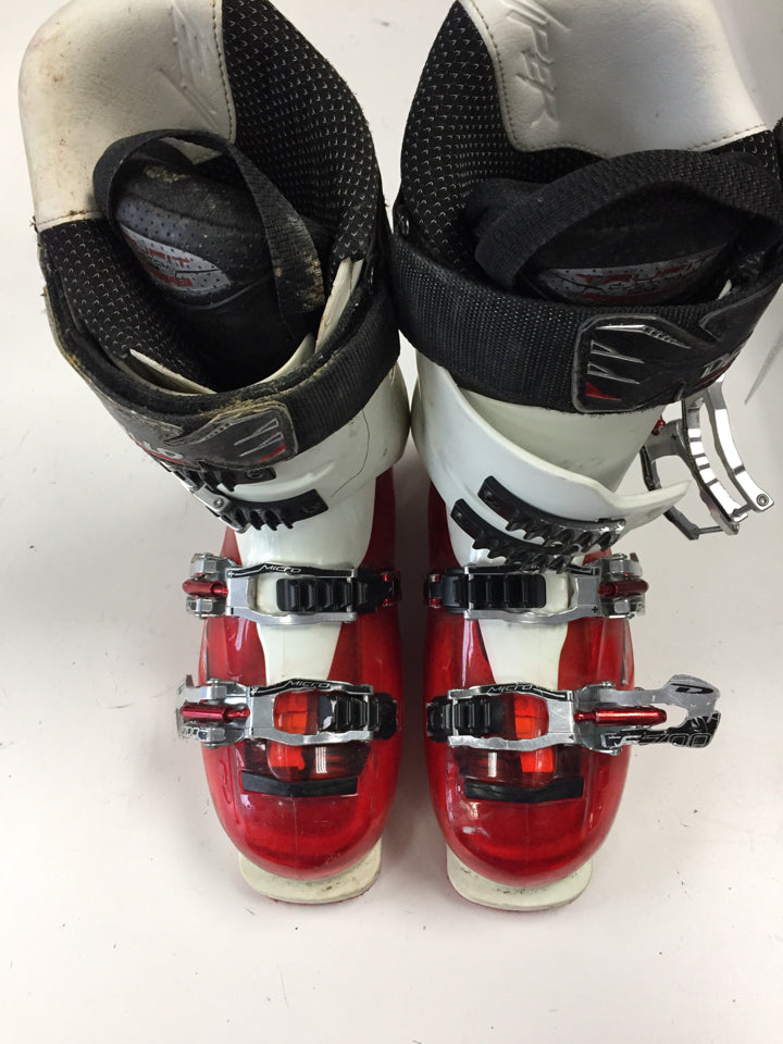 Load image into Gallery viewer, Dalbello Viper 10 White/Red/Black Size 297mm Used Downhill Ski Boots
