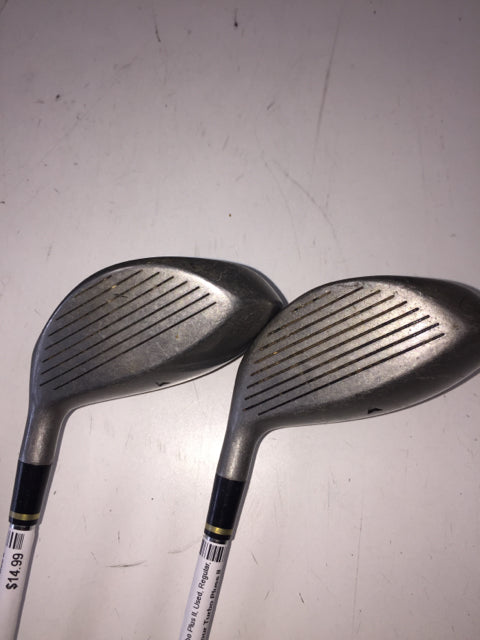 USA Tour Turbo Plus II Used Regular Steel Golf Wood Set