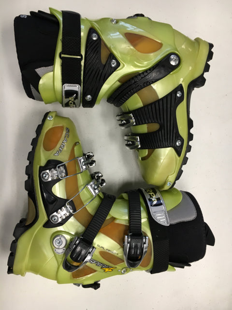 Scarpa Spirit4 Used Yellow/Orange 305mm Back Country Touring Boots