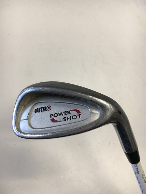 Used Nitro Power Shot RH R Flex Steel Sand Golf Wedge