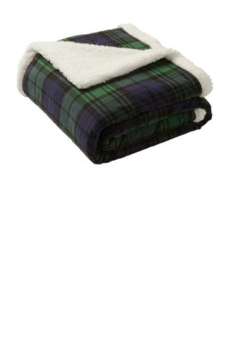 Load image into Gallery viewer, Sno-King Jr Thunderbirds Flannel Sherpa Blanket
