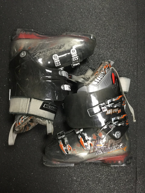 Load image into Gallery viewer, Nordica Black Size 8 Used Downhill Ski Boots
