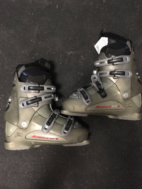 Load image into Gallery viewer, Nordica Trend Grey Size 310mm Used Downhill Ski Boots
