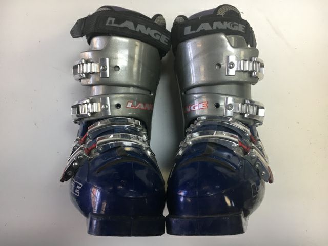 Lange L10 Race Team Blue Size 6 Used Downhill Ski Boots