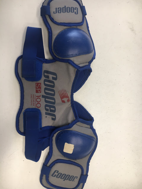 Load image into Gallery viewer, Cooper Youth Size Medium Used Hockey Shoulder Pads
