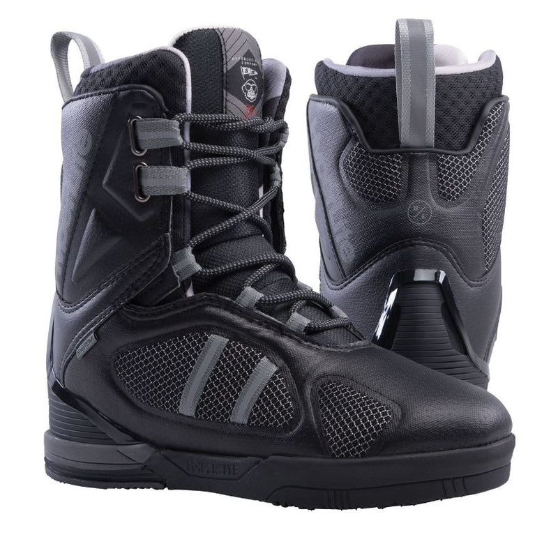 Load image into Gallery viewer, Hyperlite Murray 2019 Black/Silver Size 11 New Wakeboard Boots
