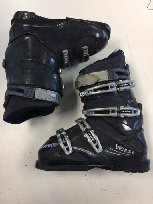 Lange Venus 6 Blue Size 308mm Used Downhill Ski Boots