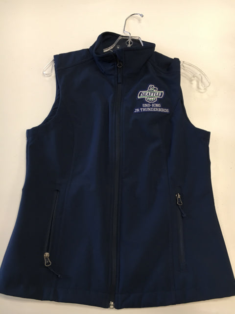 Load image into Gallery viewer, Port Authority Sno-King New Navy Ladies Small Vest
