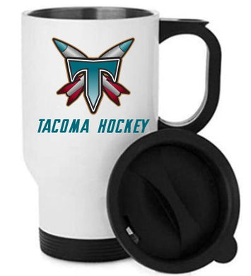 Tacoma Rockets 14 oz Stainless Travel Mug