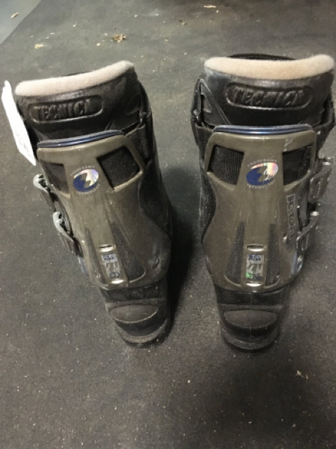 Load image into Gallery viewer, Technica Ultra Fit Gray Size 287mm Used Downhill Ski Boots
