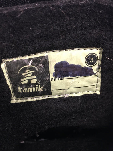 kamik Black Size Specific 3 Used Boots