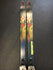 Used K2 Piste Stinx Black/Blue/Yellow Length 188cm Cross Country Telemark Skis