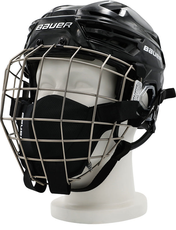 Load image into Gallery viewer, New Bauer Sport Mask Black Jr Cloth Facemask
