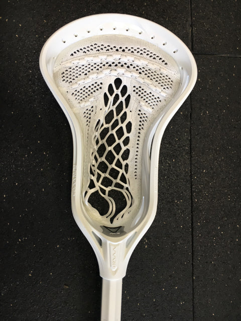 Load image into Gallery viewer, New Warrior Burn Carbon Warp Lite White/Orange 40&quot; Attack Men&#39;s Lacrosse Stick
