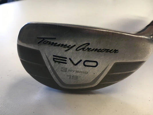 Tommy Armour Evo U Flex Loft 19 degree Graphite Used Golf Hybrid