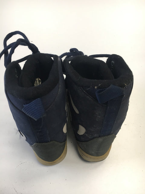 Load image into Gallery viewer, Used Vision Gravity Blue/Grey JR Size 3 Snowboard Boots
