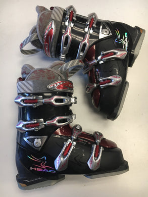 Used Head Dream Thang 8 Black/Red Size 24.5 Downhill Ski Boots