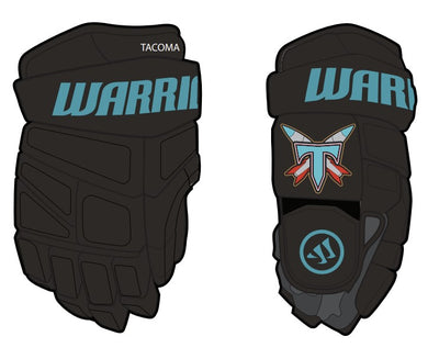 Tacoma Rockets Warrior Hockey Gloves