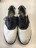 Reebok Metal Spikes White/Navy Size Specific 9 Used Golf Shoes