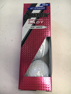 Srixon Soft Feel Lady New 3 Pack Golf Balls