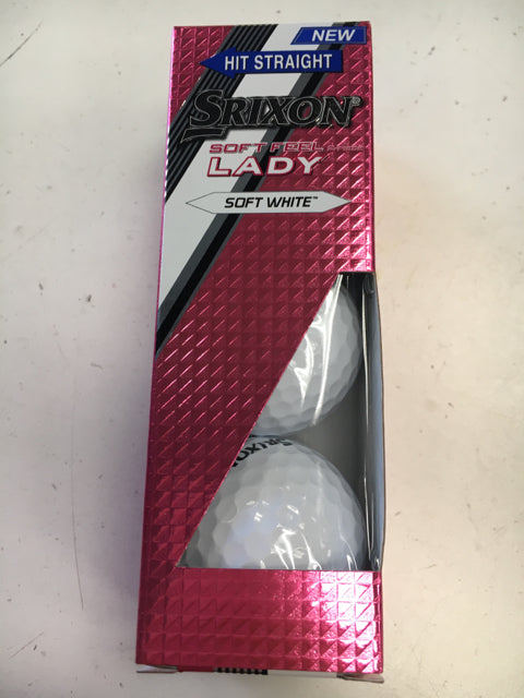 Load image into Gallery viewer, Srixon Soft Feel Lady New 3 Pack Golf Balls
