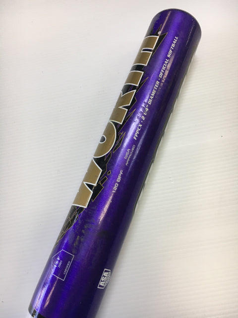 Load image into Gallery viewer, Worth Prodigy FPPCX Purple/White 30&quot; Drop -11 Used Fastpitch Bat
