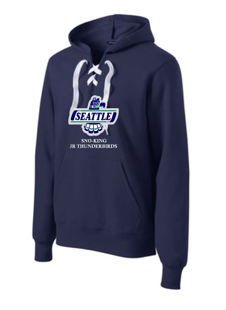 Sport Tek Hockey Lace Adult New Sno-King Hoodie