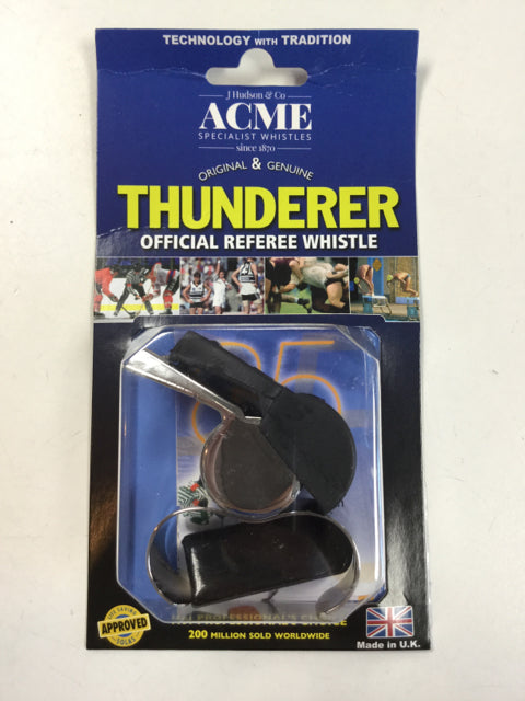 Load image into Gallery viewer, Acme Thunderer Finger New Hockey Coach/Ref Whistle
