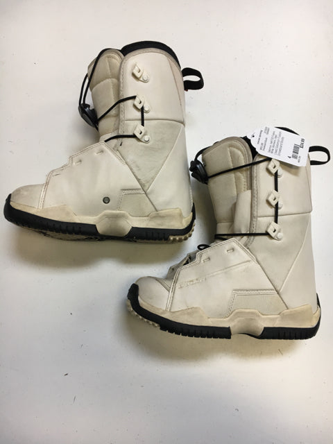 Load image into Gallery viewer, Salomon Self F20 Fusion White Womens Size Specific 4 Used Snowboard Boots
