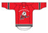 Red Bremerton Bad Dogs New Hockey Jersey