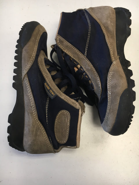 Load image into Gallery viewer, Used Vasque grey/blue Womens 6 Hiking Boots
