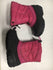 kamik Pink/Black Youth Size Specific 6 Used Boots