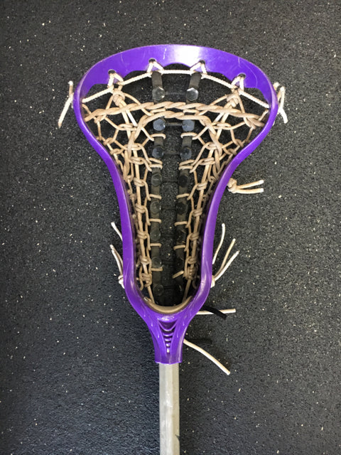 Load image into Gallery viewer, Used STX 7075 Purple/Silver 43&quot; Girl&#39;s Lacrosse Stick
