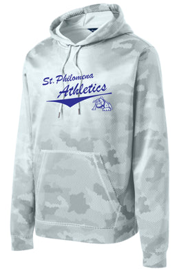 St. Philomena CamoHex White New Performance Sweatshirt