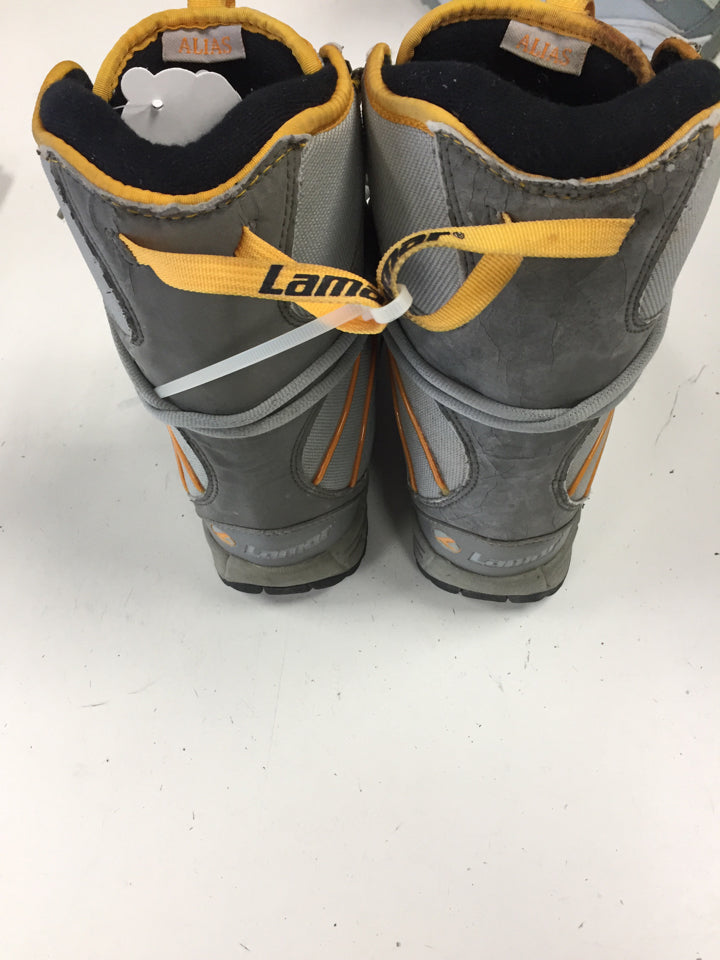 Load image into Gallery viewer, lamar Gray Adult Size Specific 6 Used Snowboard Boots
