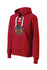 December to Remember 2021 Sport Tek New Red Hockey Lace Hoodie