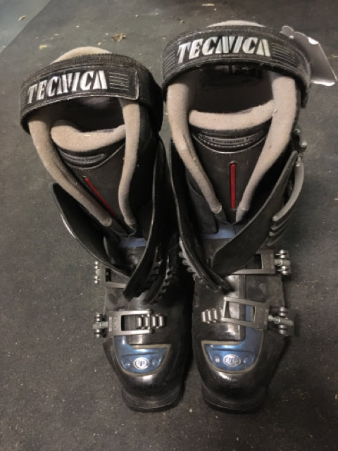 Load image into Gallery viewer, Technica Ultra Fit Gray Size 287mm Used Downhill Ski Boots
