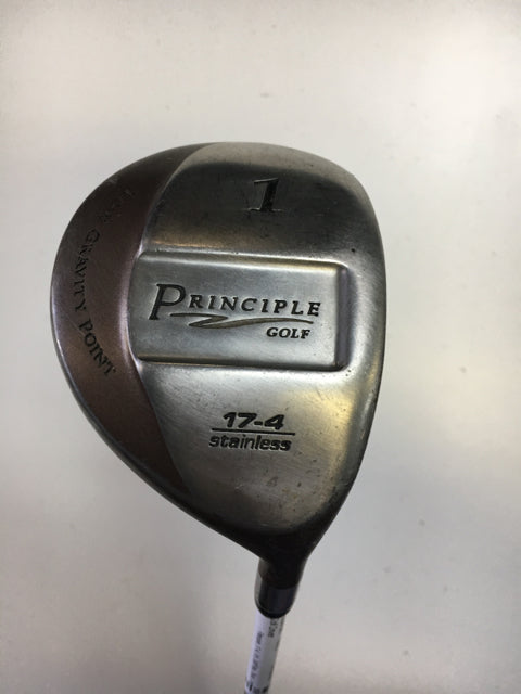 Used Principle 17-4 RH Loft Stiff Flex Steel Golf Driver