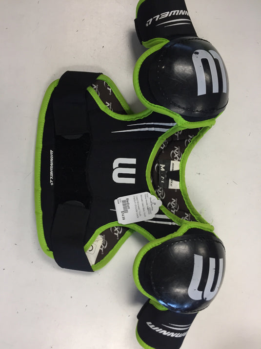 Winnwell Used Youth Size Medium Hockey Shoulder Pads