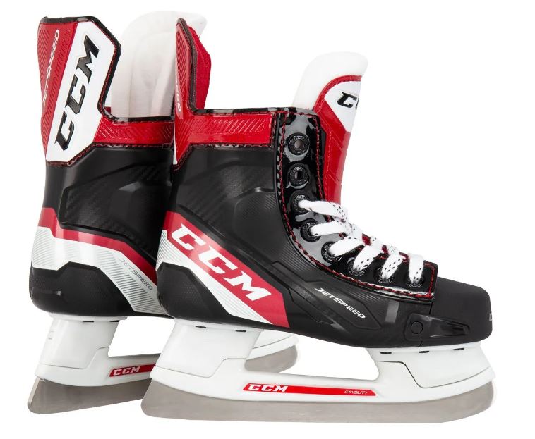 Load image into Gallery viewer, CCM Jetspeed Youth Size 6 Regular Hockey Skates

