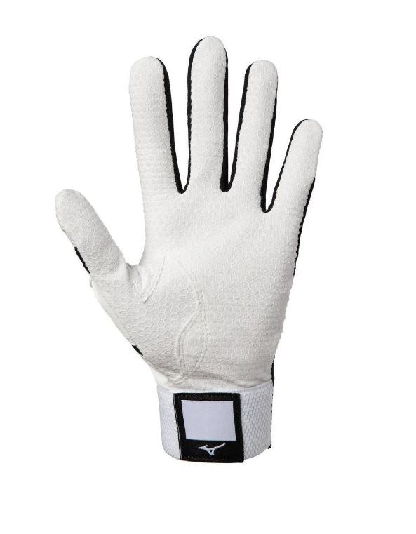 Load image into Gallery viewer, Mizuno MVP Yth. Size Specific Medium Black New Batting Gloves
