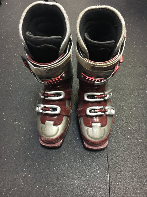 Load image into Gallery viewer, Lowa Struktura GTX Grey Used Back Country Ski Boots
